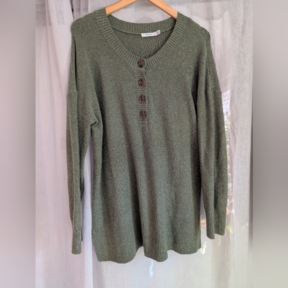 Ricki's Olive Knit Sweater